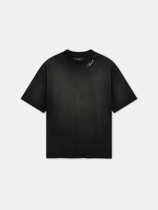 AMIRI SCRIPT TEE - Black