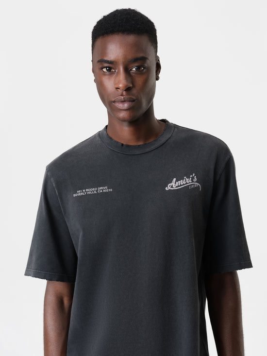 AMIRI CINEMAS VINTAGE TEE - Black