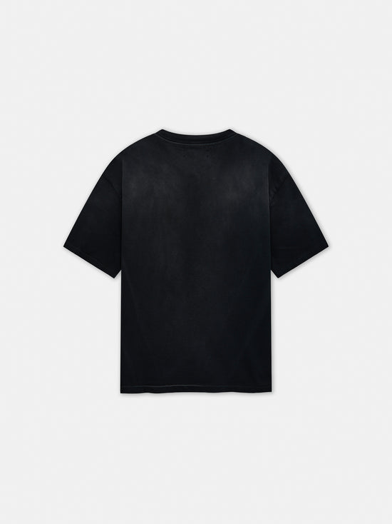 AMIRI CRYSTAL PEGASUS TEE - Black