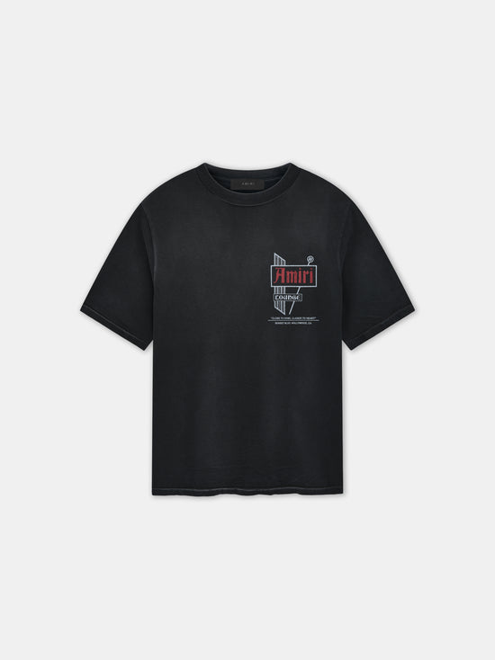 VINTAGE AMIRI LOUNGE TEE - Black