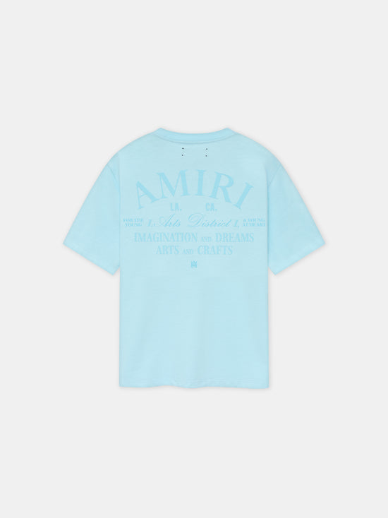ARTS DISTRICT TEE - Ice Blue - AMIRI