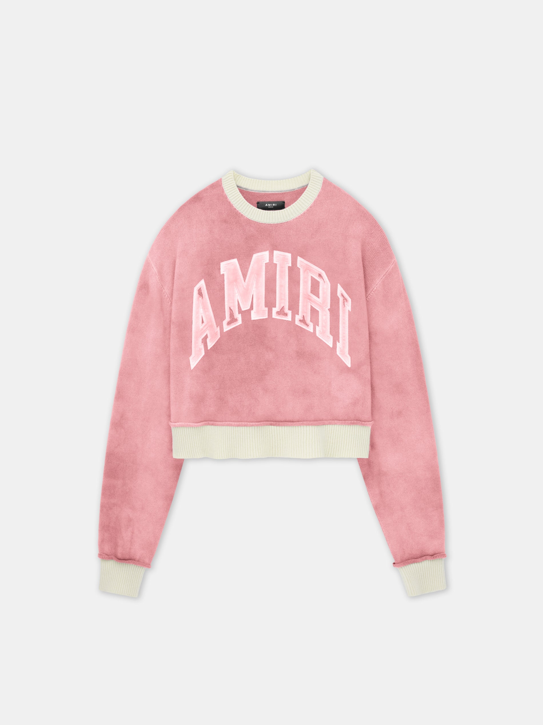 Product WOMEN - WOMEN'S AMIRI VINTAGE CASHMERE CREW - Flamingo Pink featured image