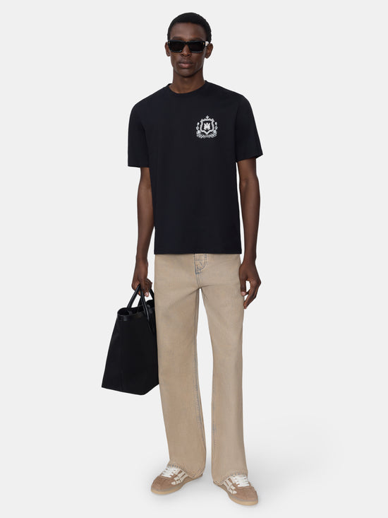 MA CREST TEE - BLACK - AMIRI