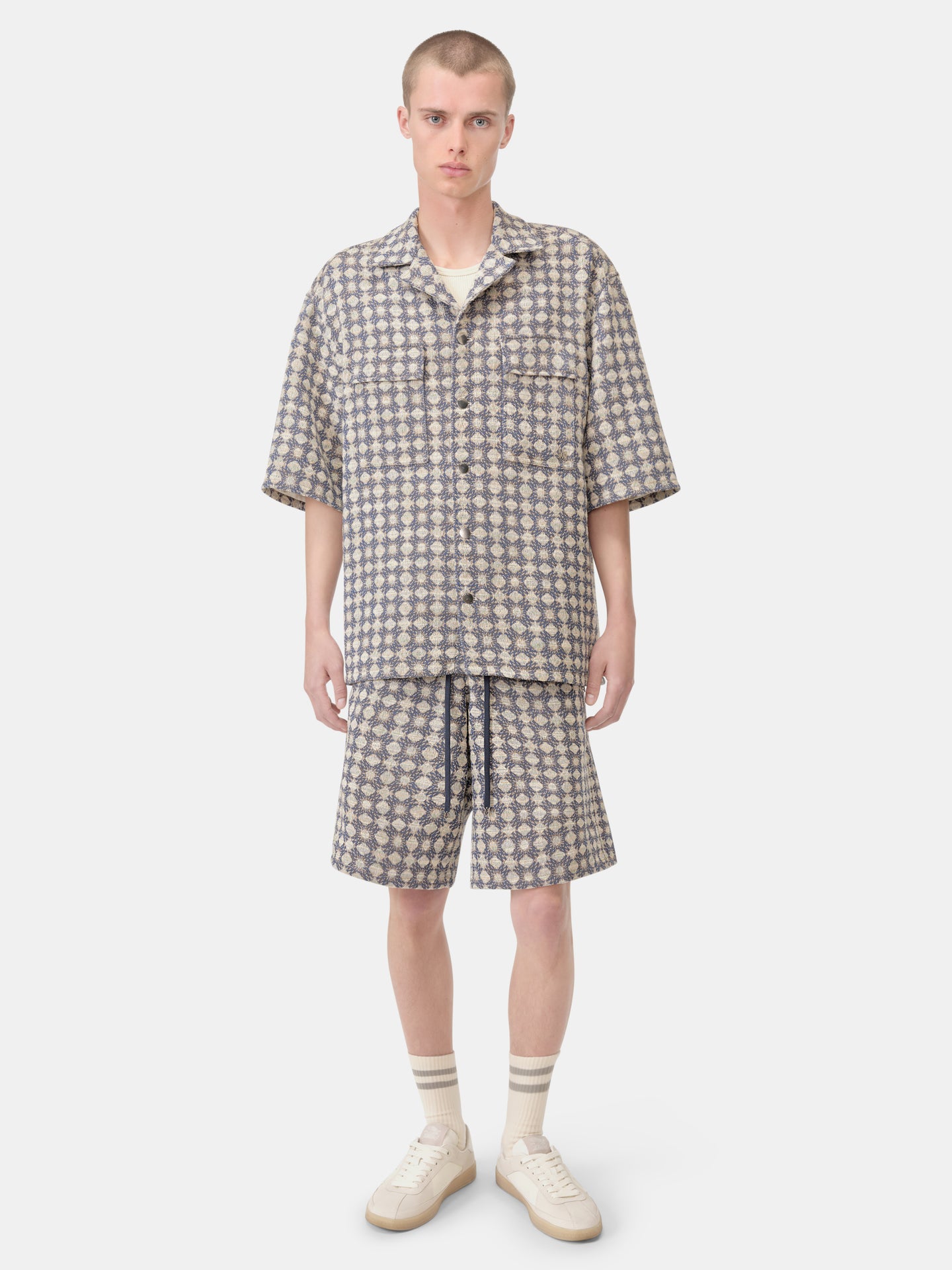 MA QUAD BOUCLE SHORT - Midnight Blue - AMIRI