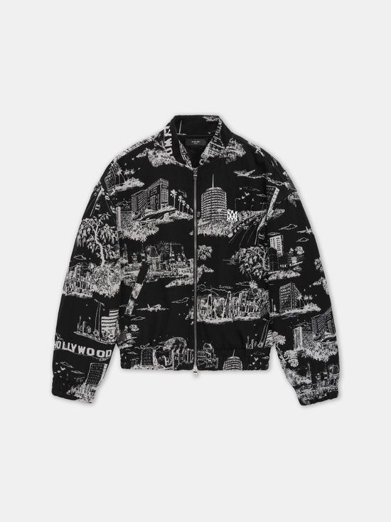 LA LANDMARK TAPESTRY BOMBER - Black