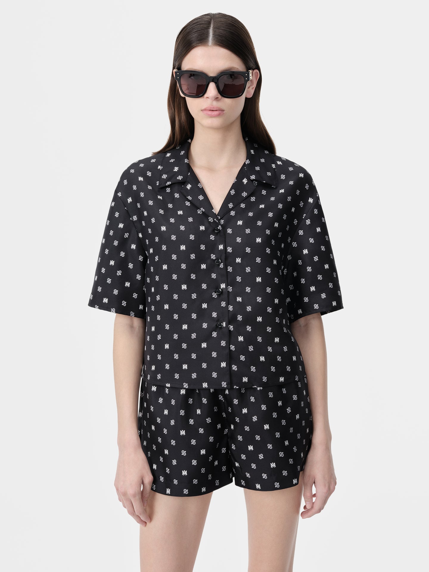 WOMEN - WOMEN'S MA PAISLEY SHIRT - Black