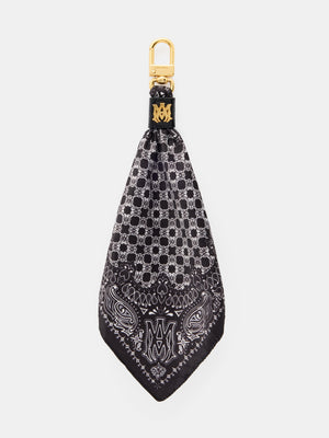 MA BANDANA KEYCHAIN - BLACK - AMIRI
