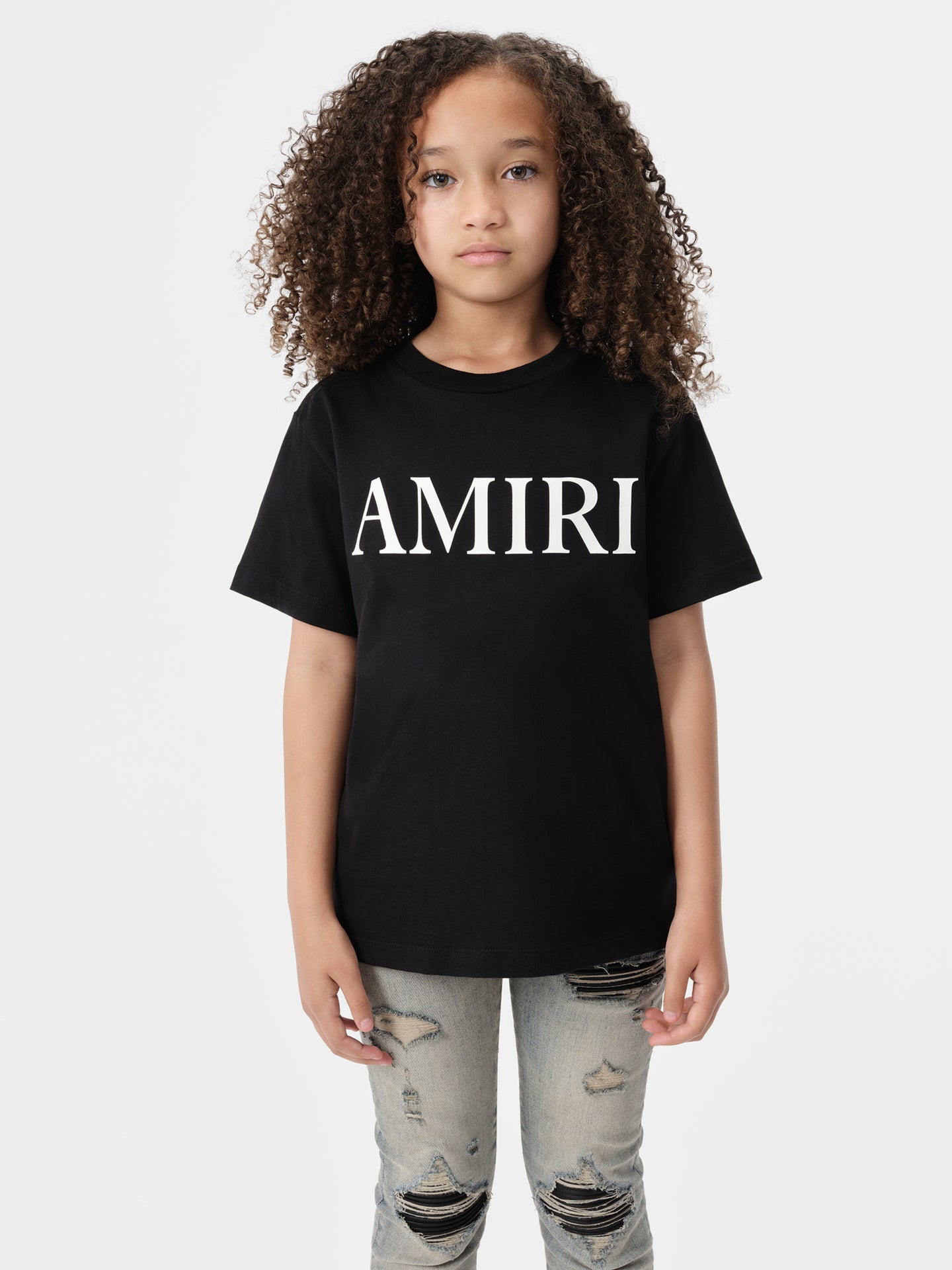 KIDS - KIDS' AMIRI CORE LOGO TEE - Black