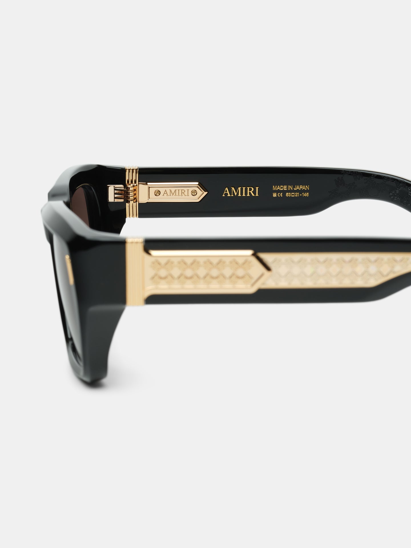 HOLLYWOOD SUNGLASSES - Black Gold - AMIRI