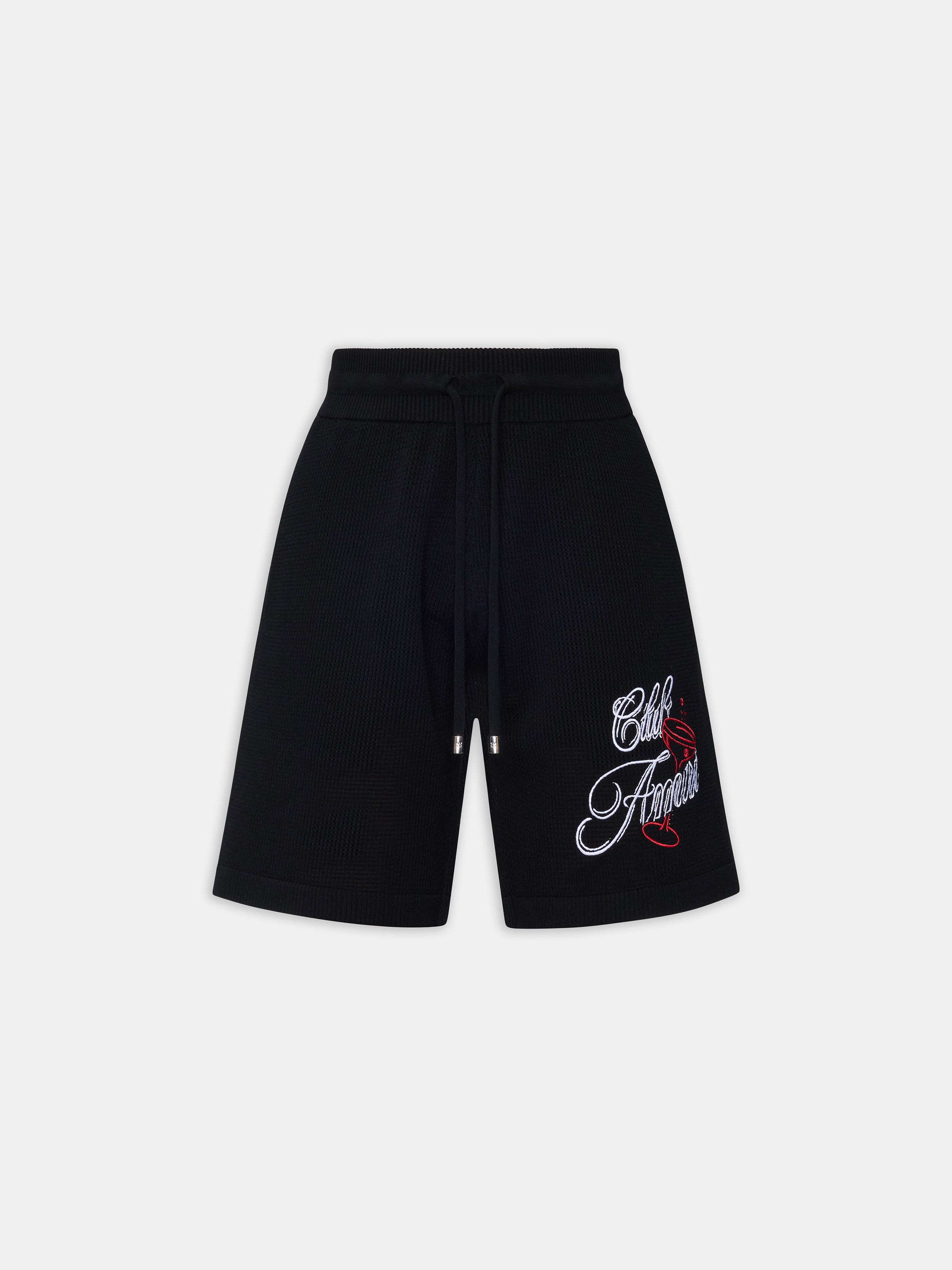 Product CLUB AMIRI CROCHET SHORT - BLACK featured image