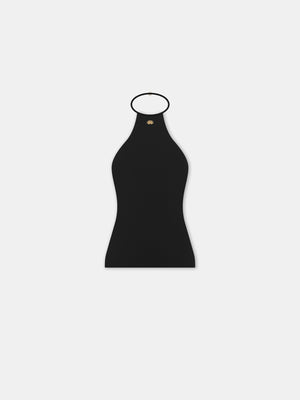 WOMEN - WOMEN'S HALTER TOP - Black - AMIRI