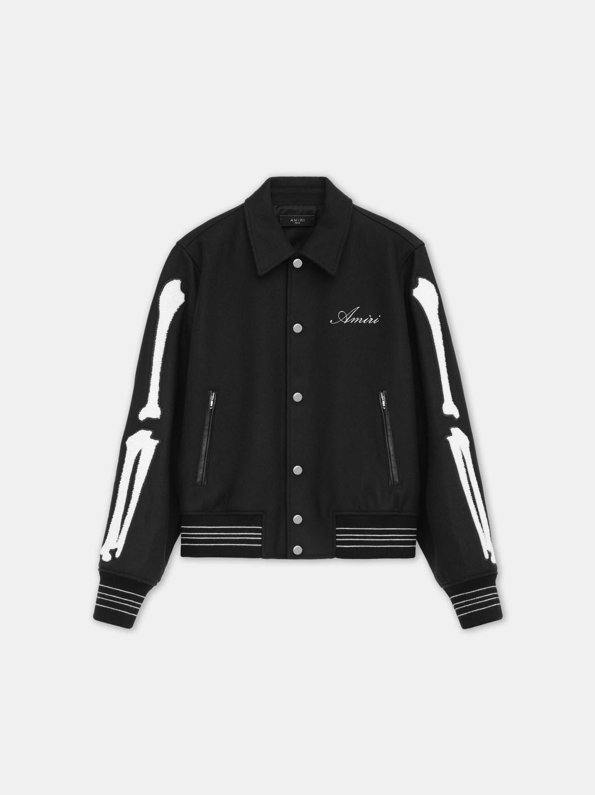 Amiri WOMEN - WOMEN'S BONES JACKET - Black