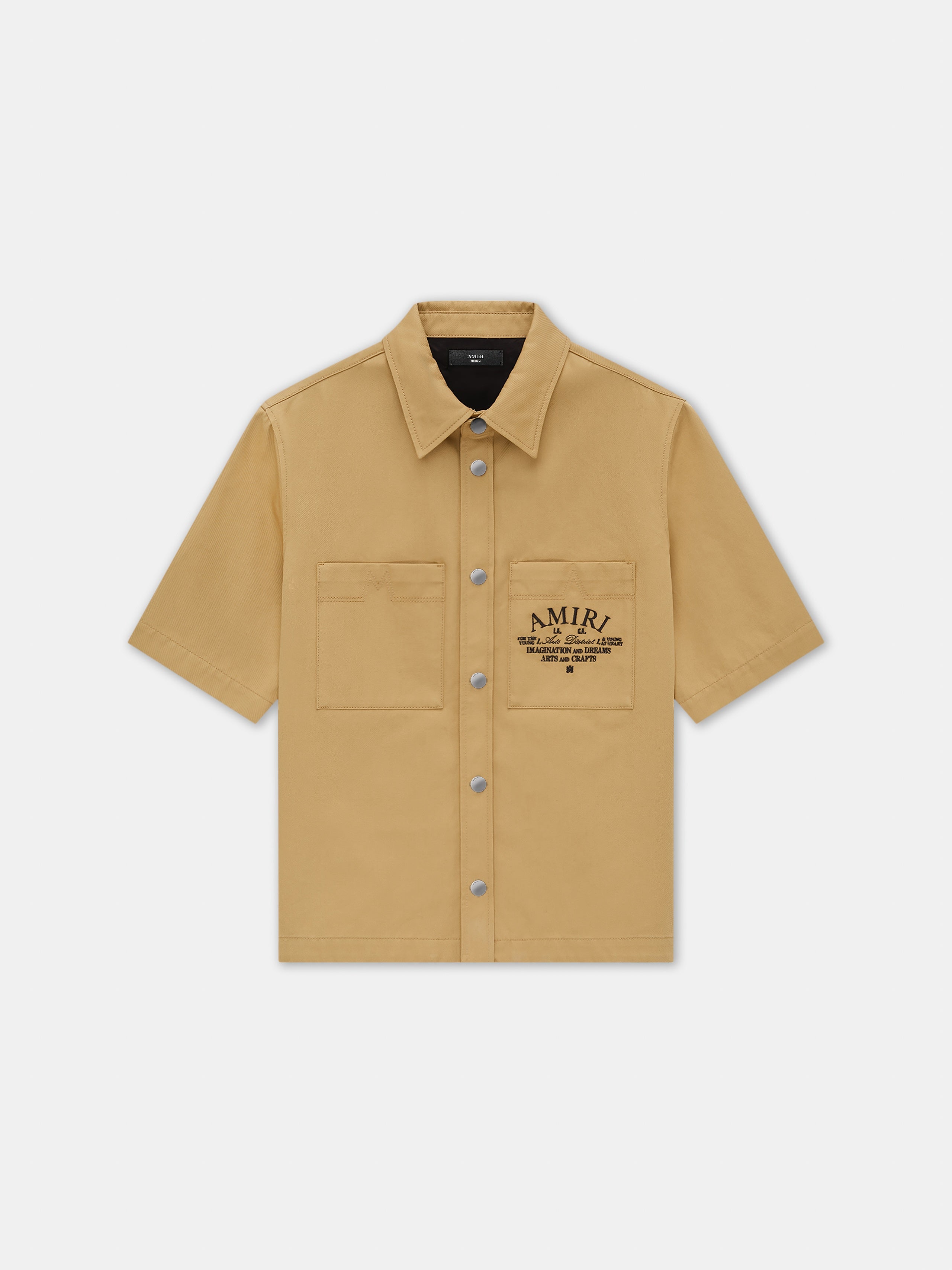 Product AMIRI ARTS DISTRICT CAMP SHIRT - SEPIA TINT featured image