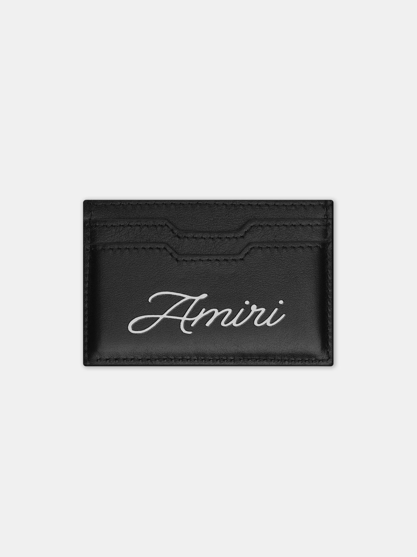 PANTHER LEATHER CARD HOLDER - Black