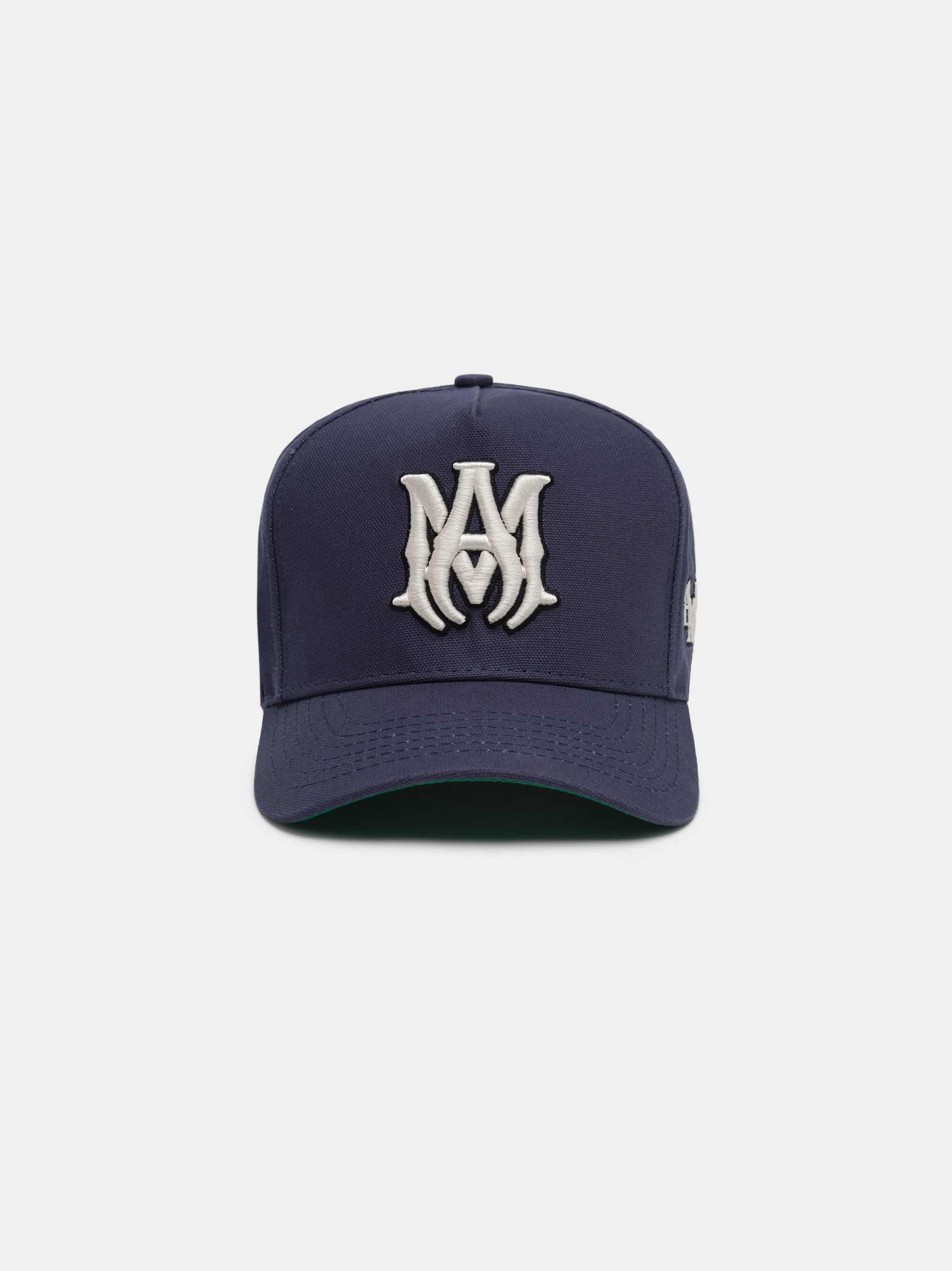 Product MA STAGGERED AMIRI FULL CANVAS HAT - Navy Off White featured image