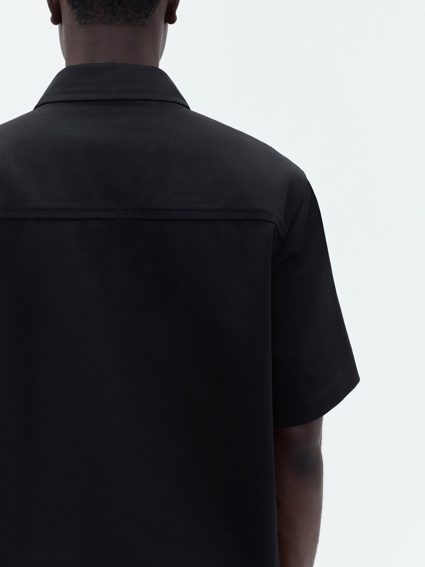 AMIRI ARTS DISTRICT CAMP SHIRT - BLACK - AMIRI
