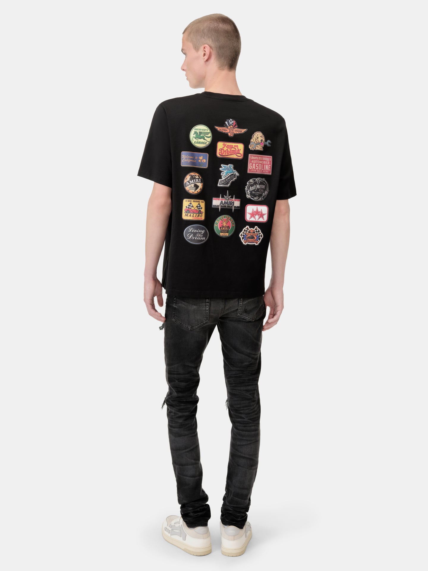 STATION PATCH TEE - Black - AMIRI