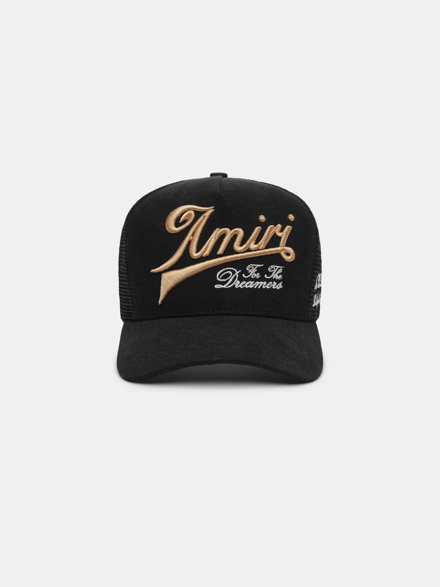 AMIRI GOOD LIFE TRUCKER HAT - Black