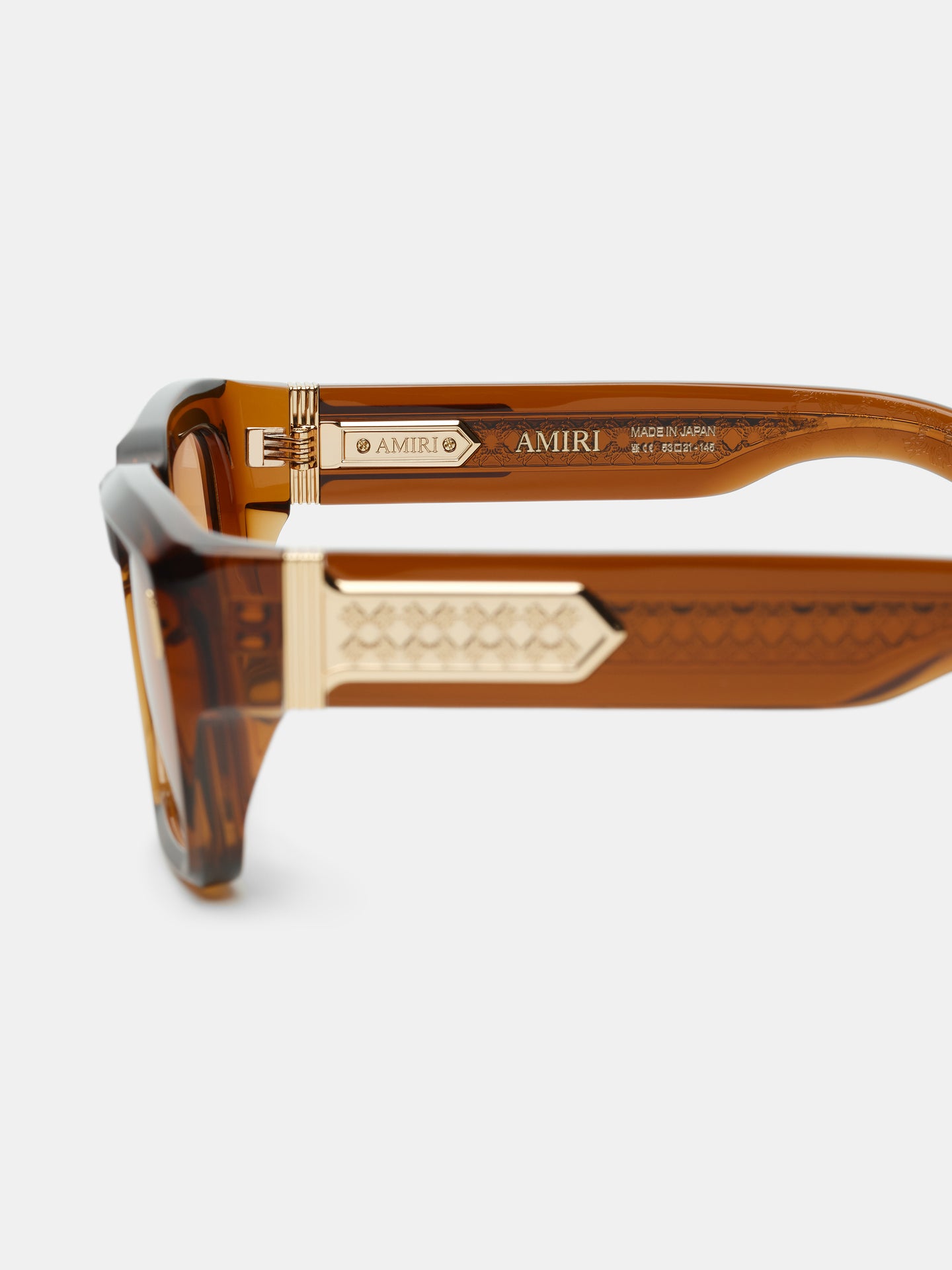 HOLLYWOOD SUNGLASSES - Brown - AMIRI