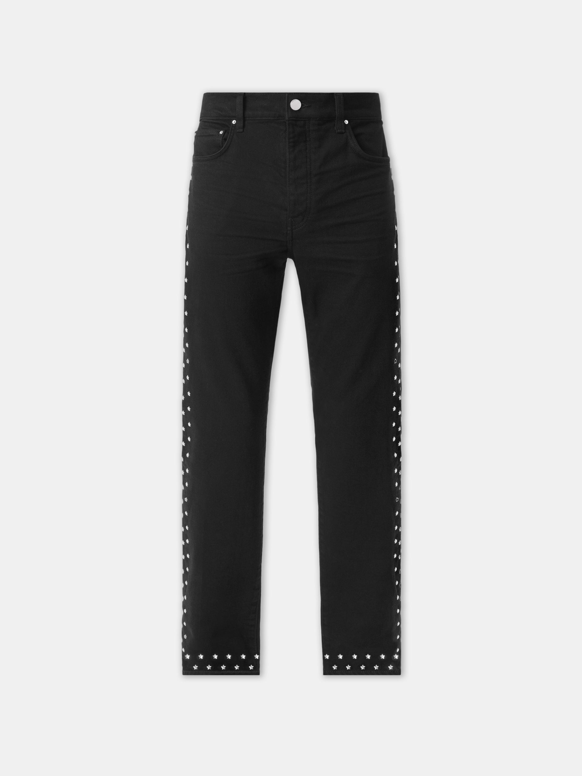 Product STAR CRYSTAL SLIM JEAN - Black featured image