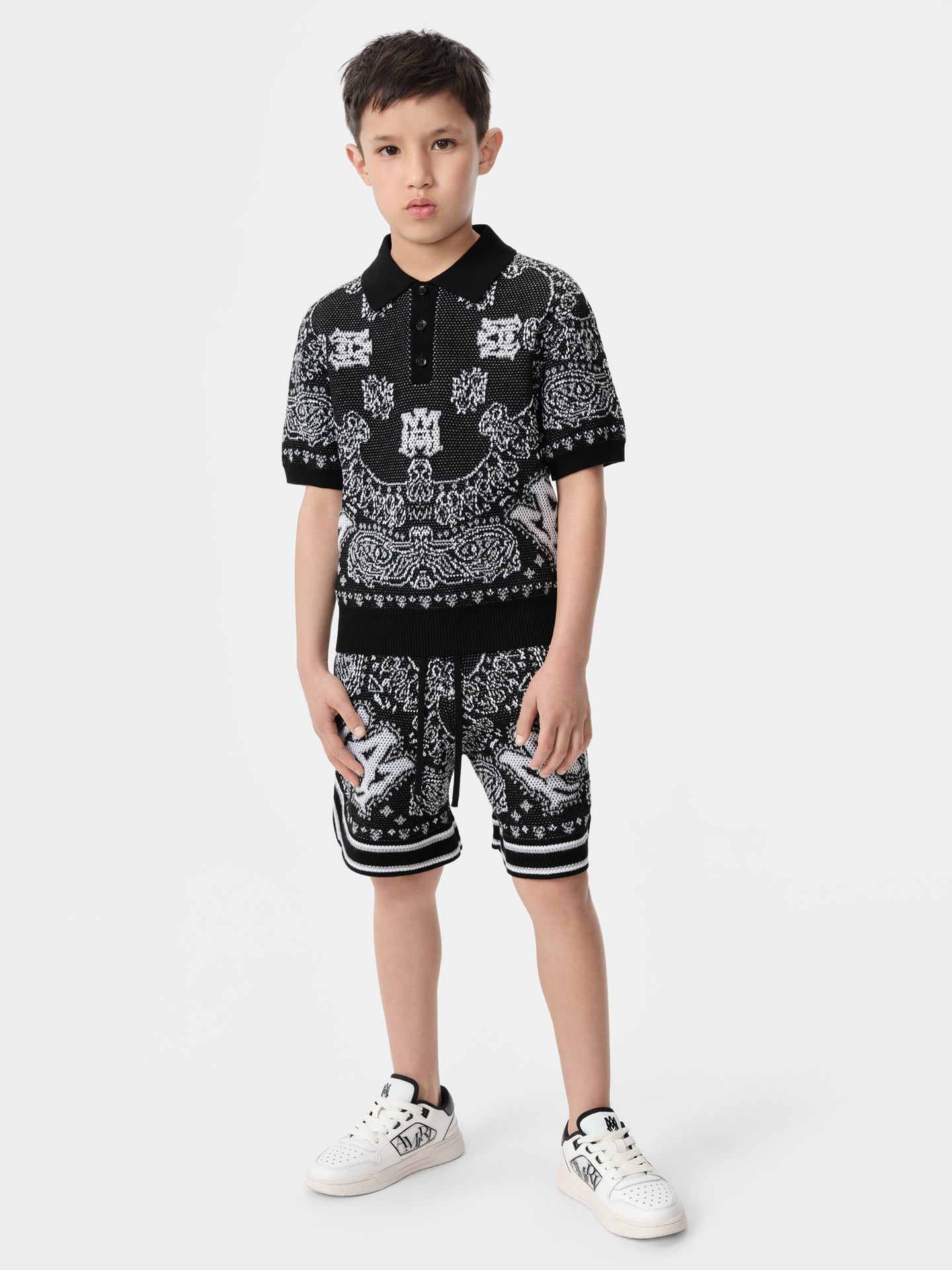 KIDS - KIDS' BANDANA SHORT - Black