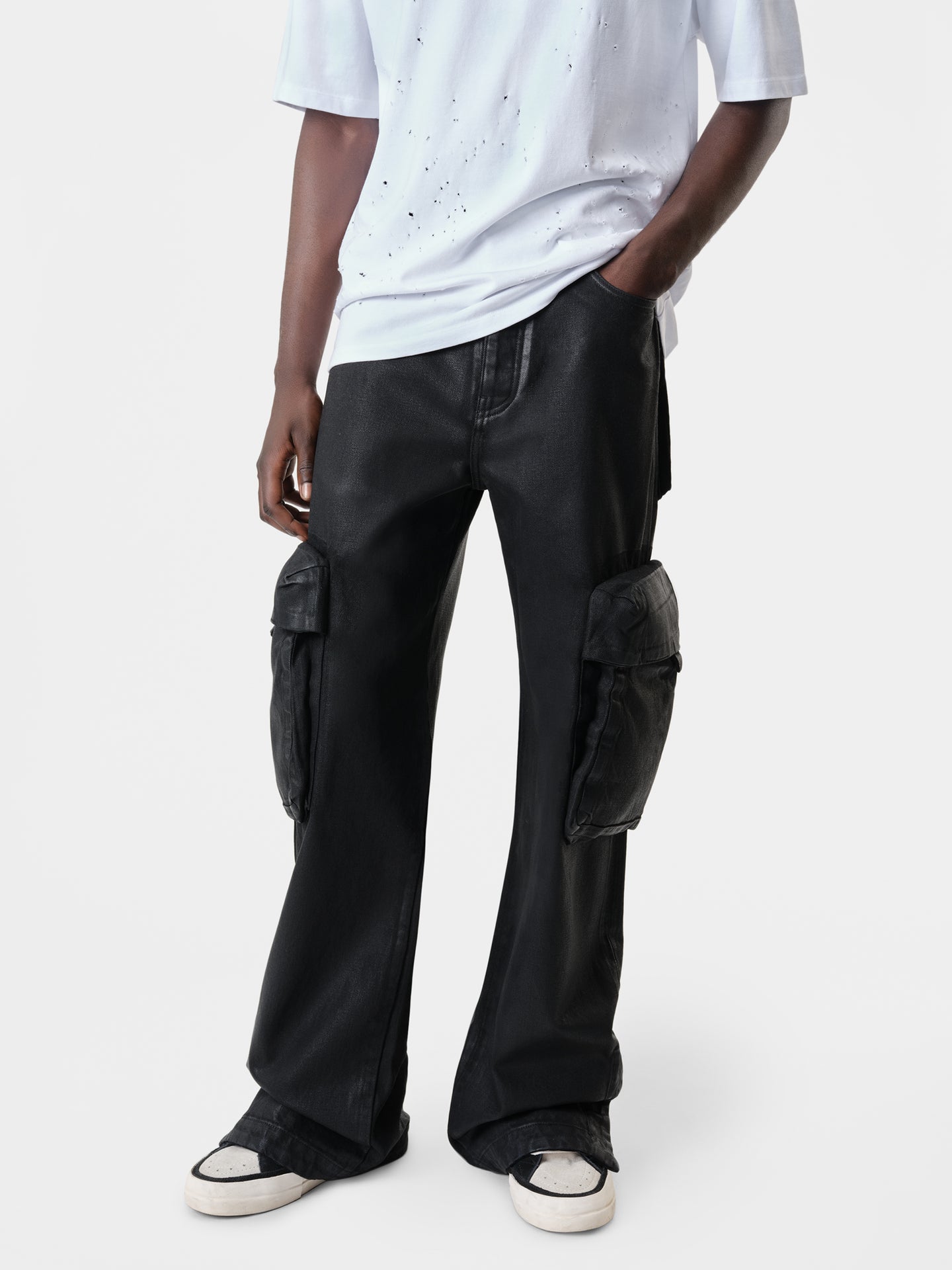 WAX M65 BAGGY CARGO - BlacK