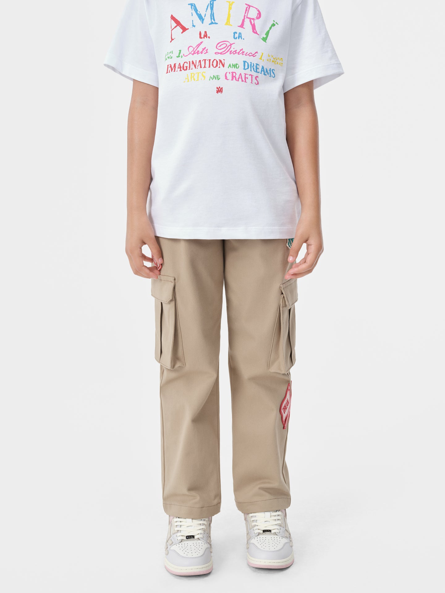 KIDS - KIDS' DREAM TEAM CARGO CHINO - Warm Taupe