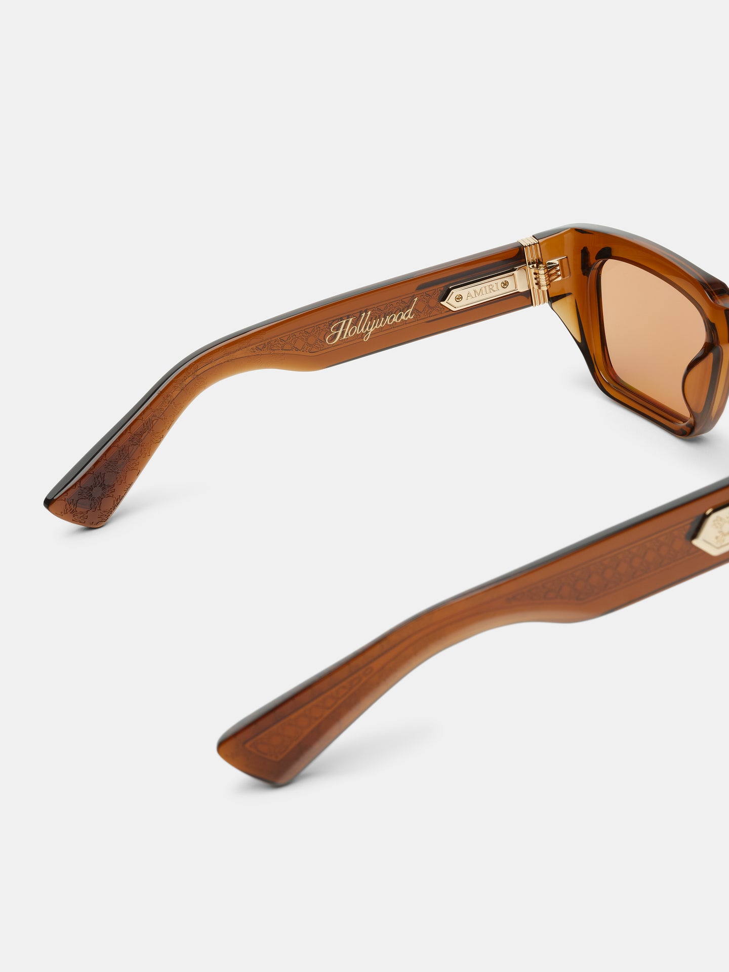 HOLLYWOOD SUNGLASSES - Brown - AMIRI