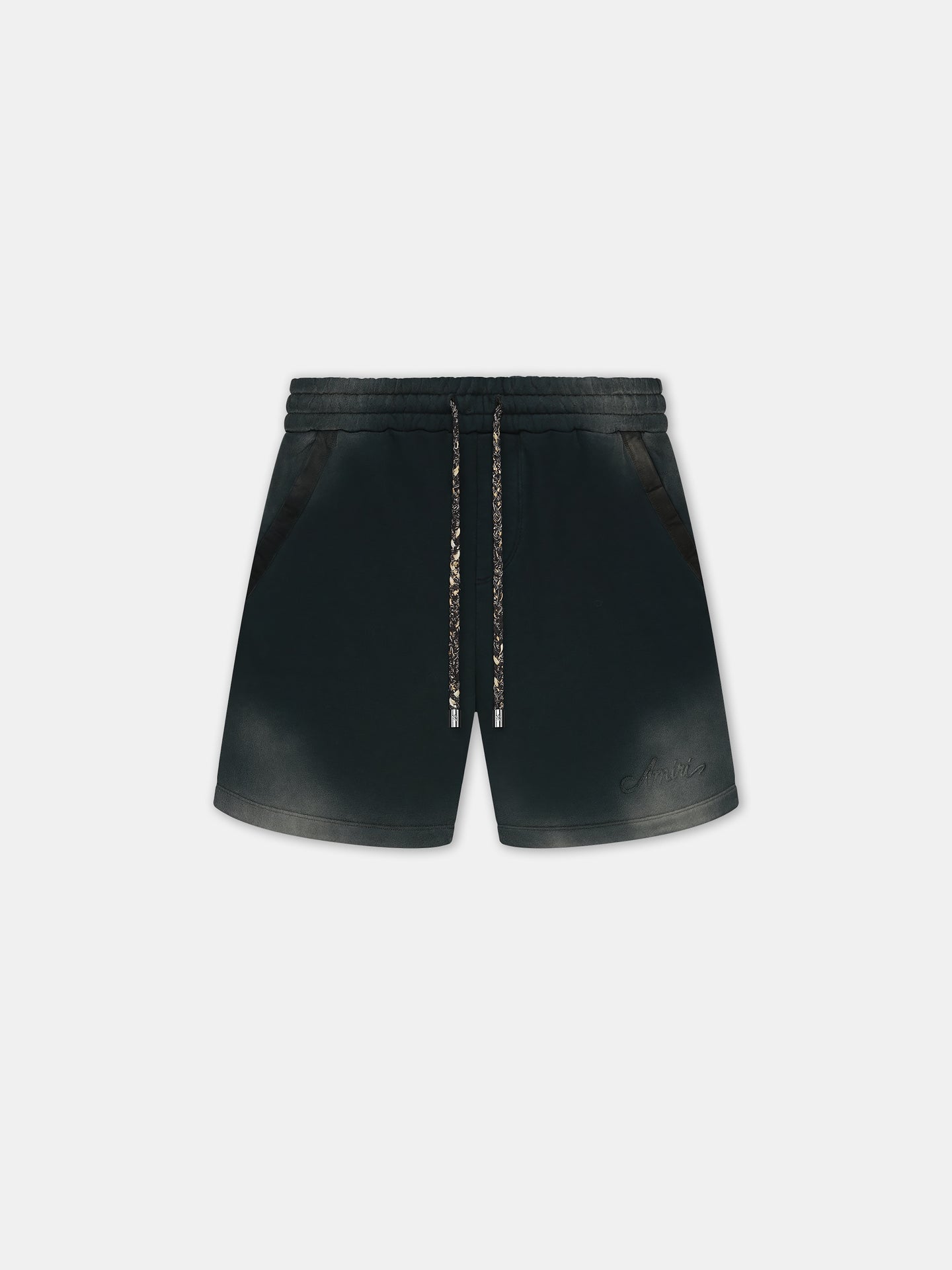 BLEACH BANDANA SHORT - Black - AMIRI