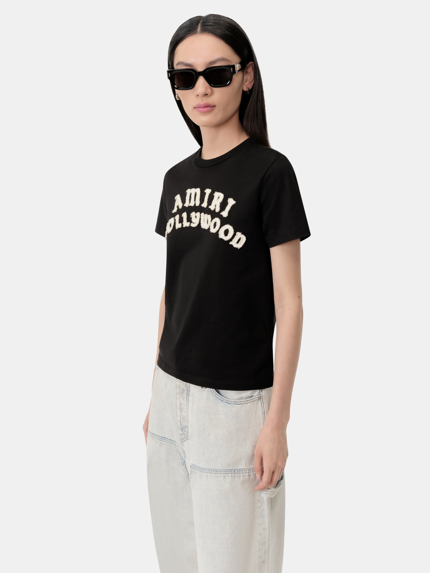 WOMEN - WOMEN'S AMIRI HOLLYWOOD TEE - Black - AMIRI