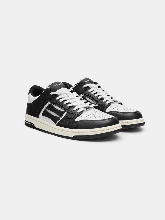 AMIRI Women's Skel Top Low Sneaker in Black White