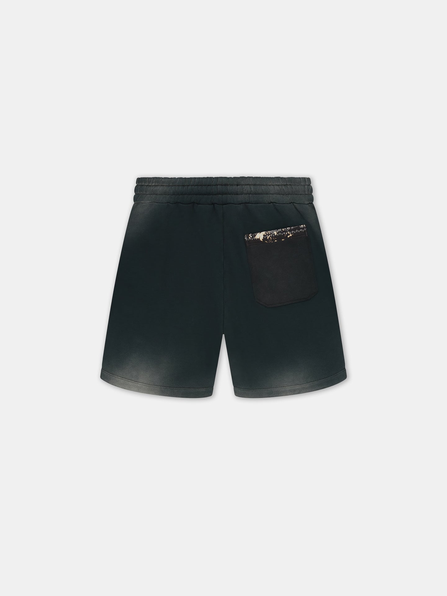BLEACH BANDANA SHORT - Black - AMIRI