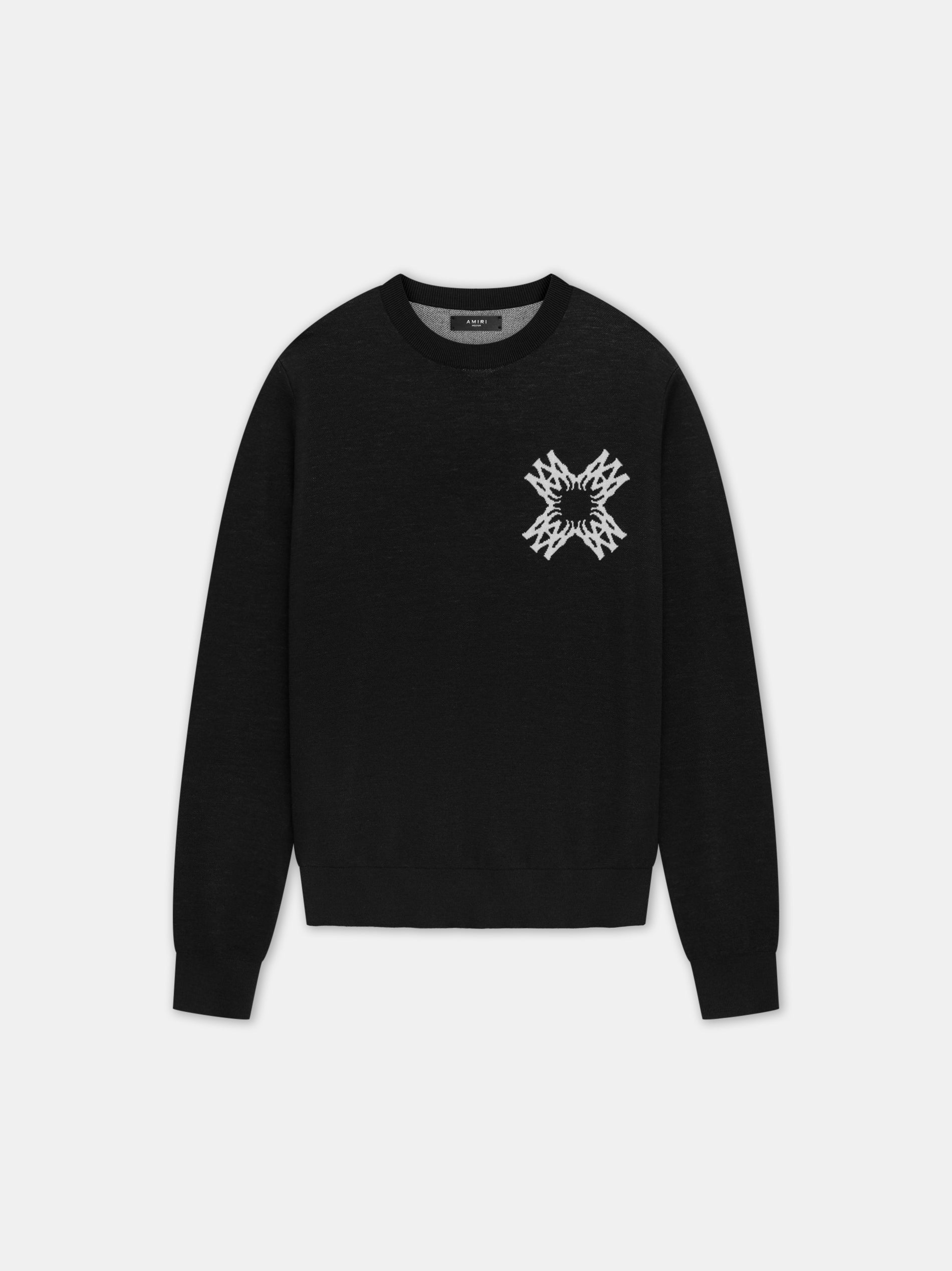 Product MA QUAD CREWNECK - Black featured image