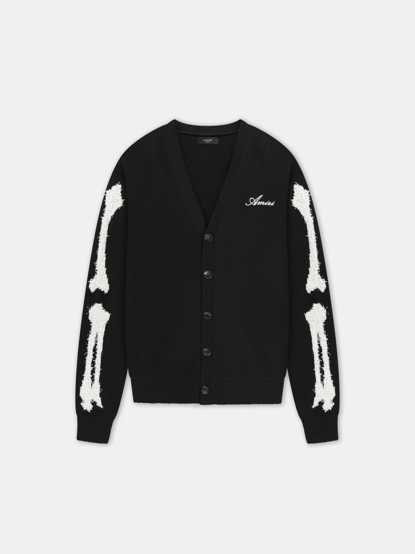 BONES CARDIGAN - Black