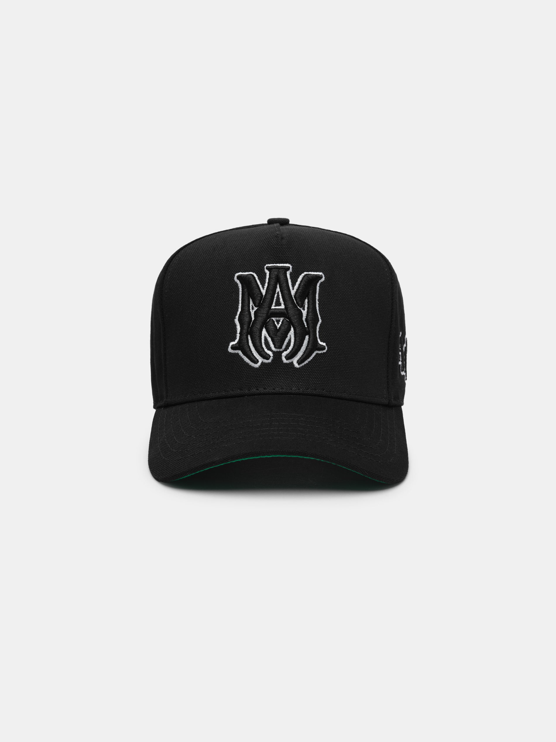 Product MA STAGGERED AMIRI FULL CANVAS HAT - Black Black featured image