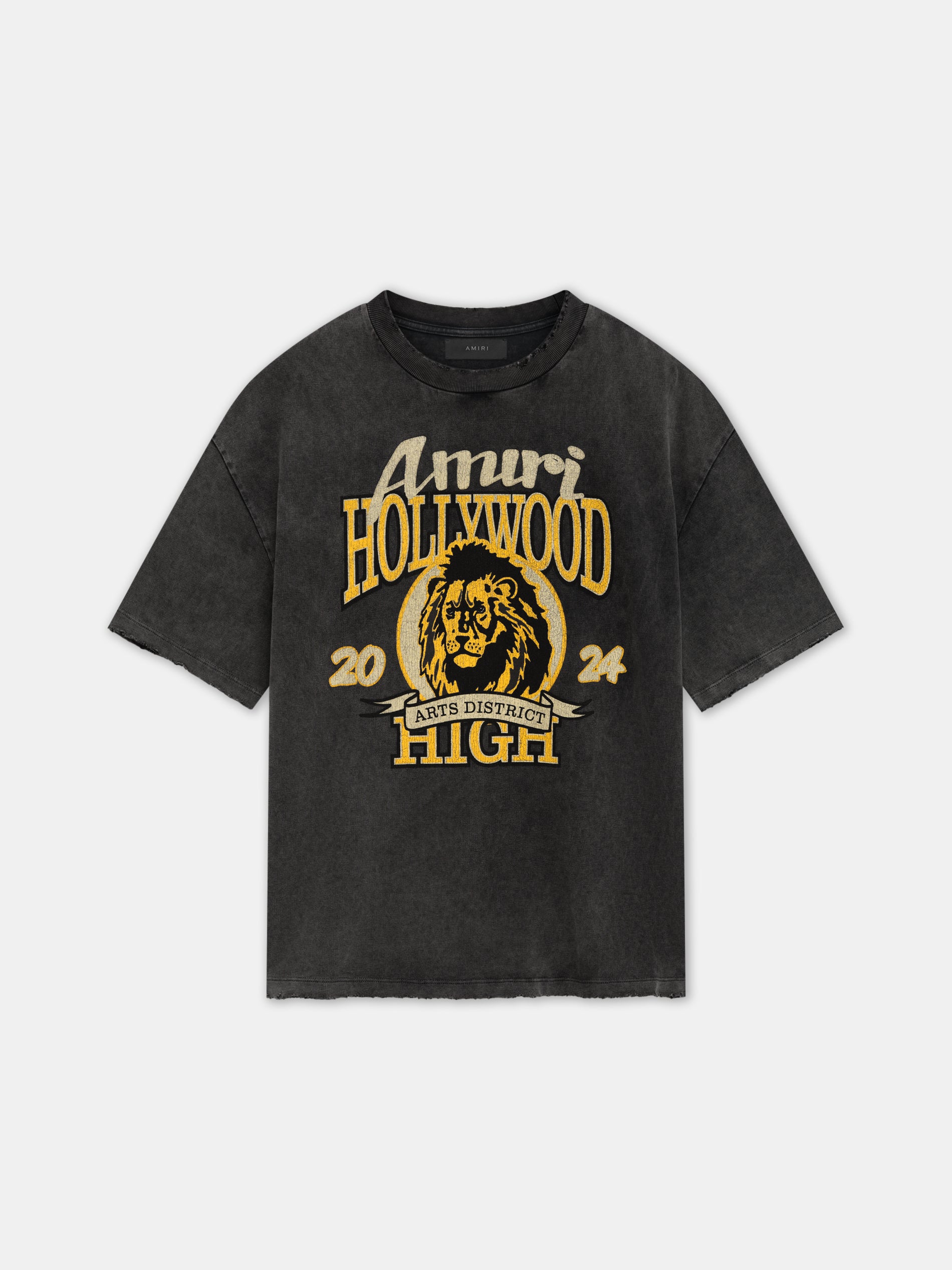 Product AMIRI HIGH LION SKATER TEE - Black featured image