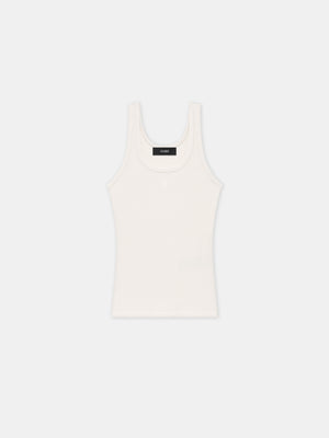 WOMEN - WOMEN'S MA EMBROIDERY TANK - Alabaster - AMIRI