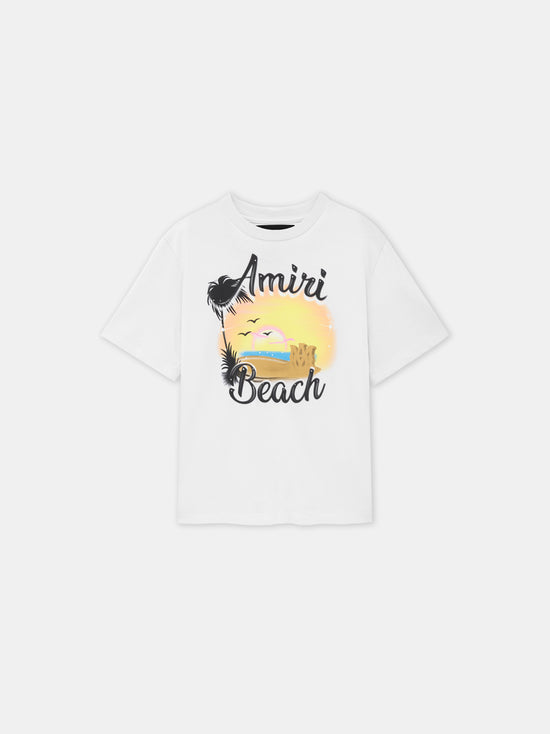 KIDS - KIDS' MA SANDCASTLE TEE - White