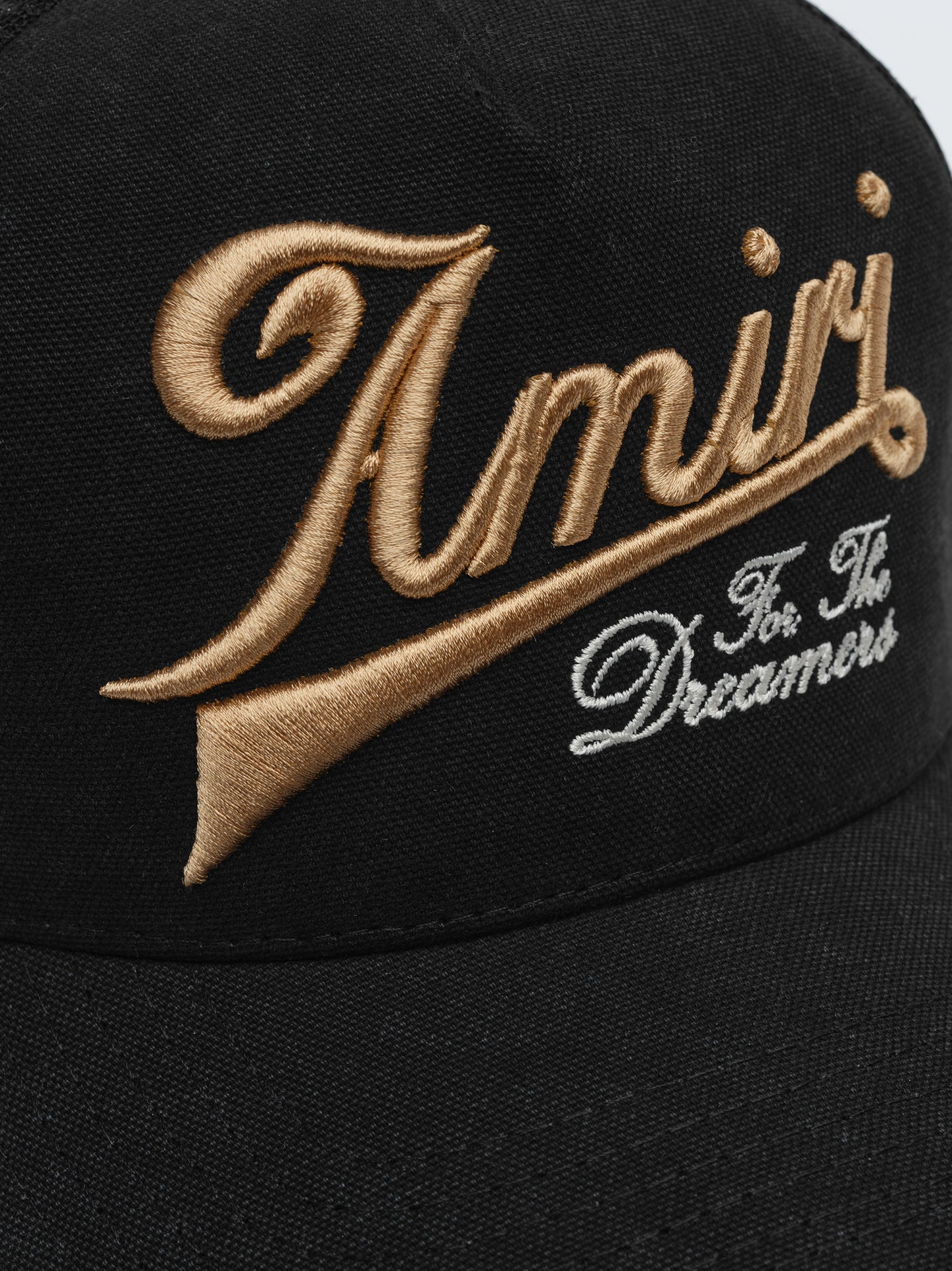 AMIRI GOOD LIFE TRUCKER HAT - Black