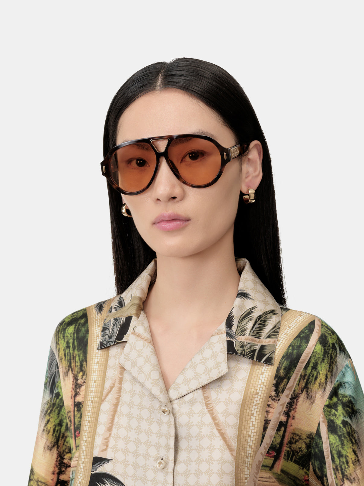 SUNSET SUNGLASSES - Tortoise Shell - AMIRI