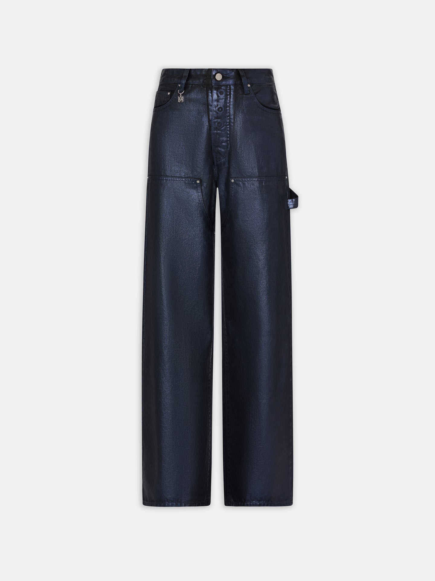 WOMEN - WOMEN'S COATED DENIM CARPENTER - WET SHIMMER - AMIRI