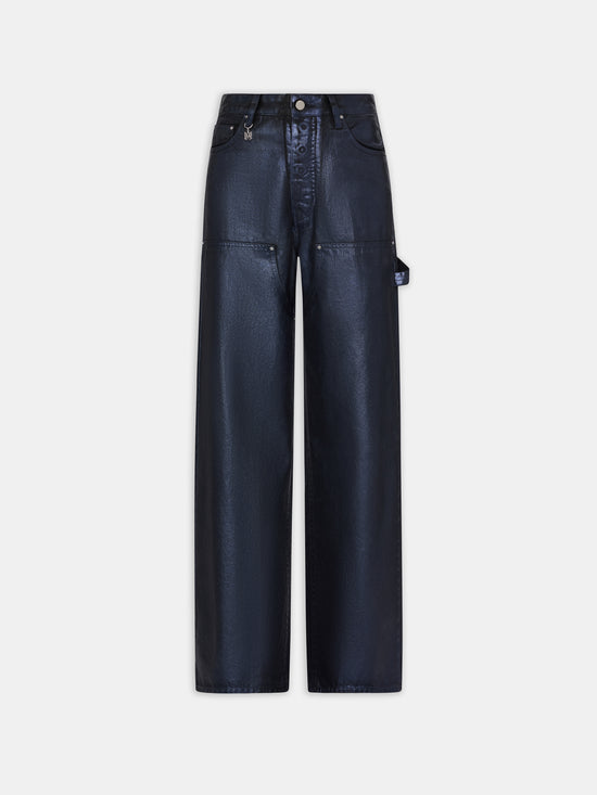 WOMEN - WOMEN'S COATED DENIM CARPENTER - WET SHIMMER - AMIRI