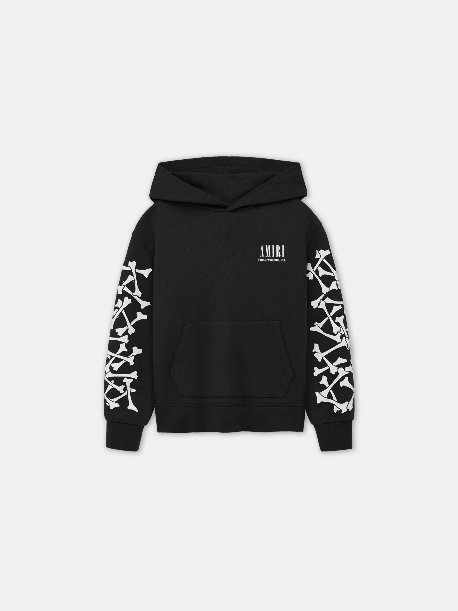 Product KIDS - KIDS' BONES HOODIE - Black featured image