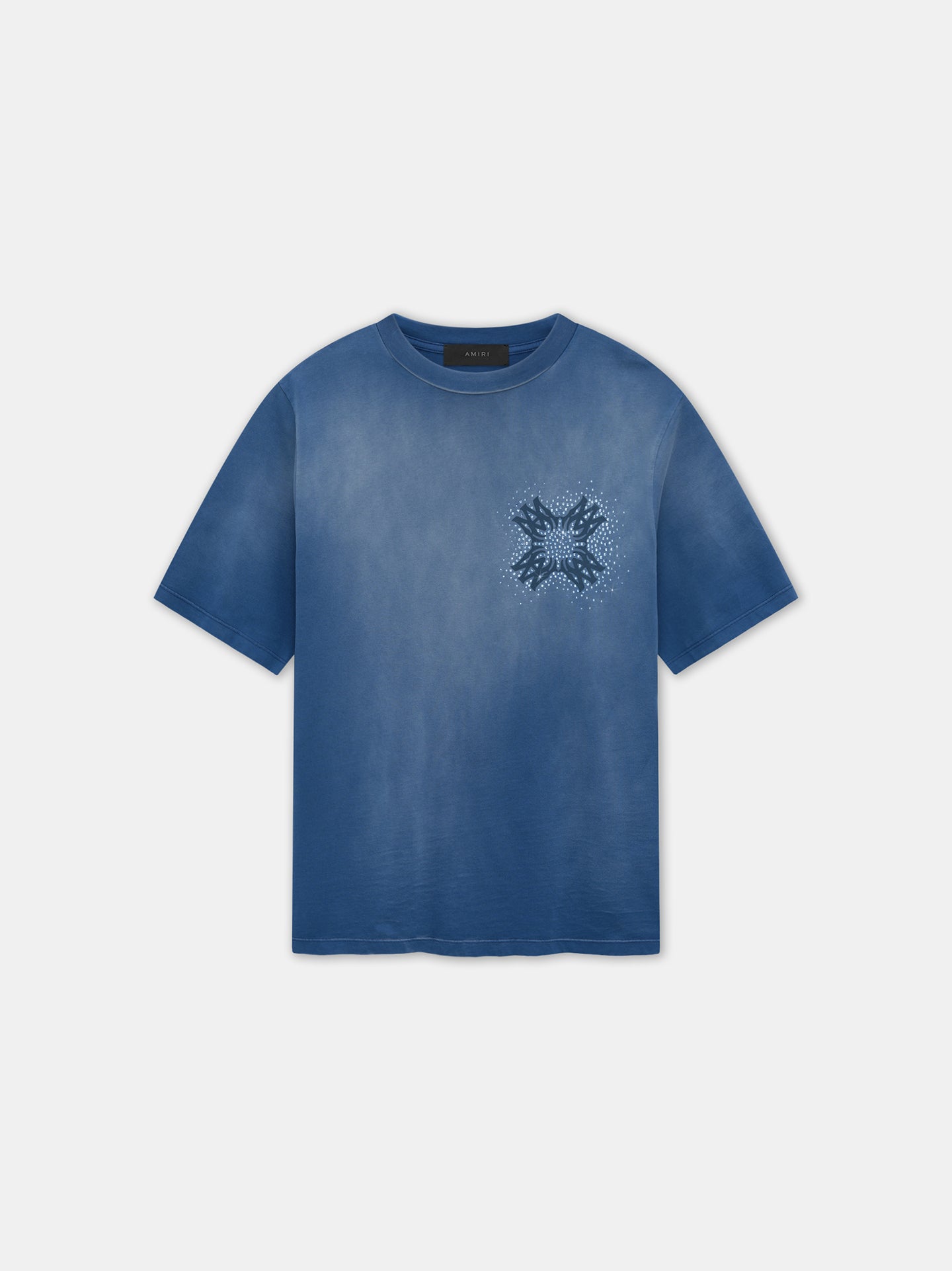 MA QUAD CRYSTAL TEE - Navy