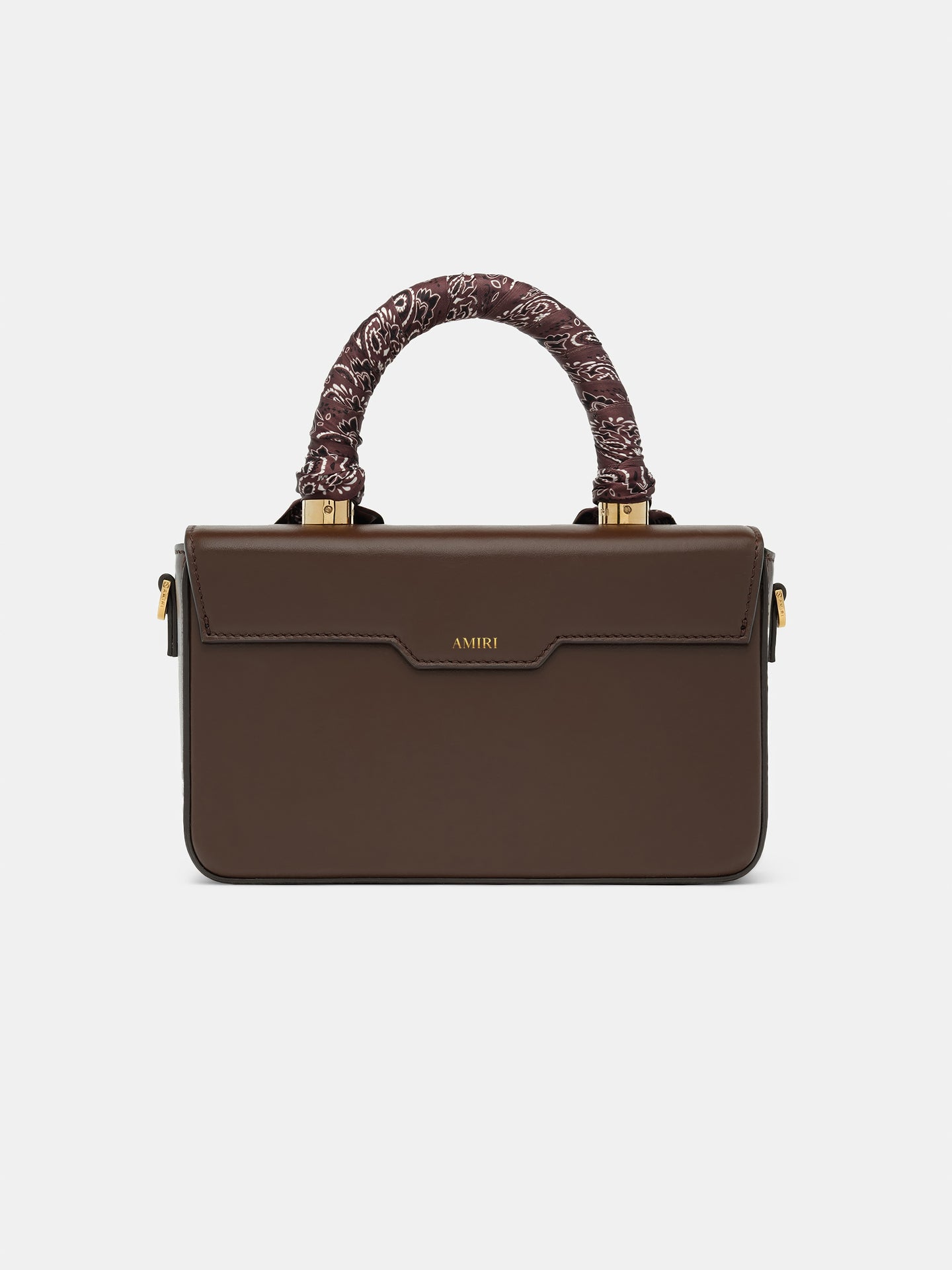 WOMEN - WOMEN'S MICRO LONG MA BAG - Chocolate - AMIRI