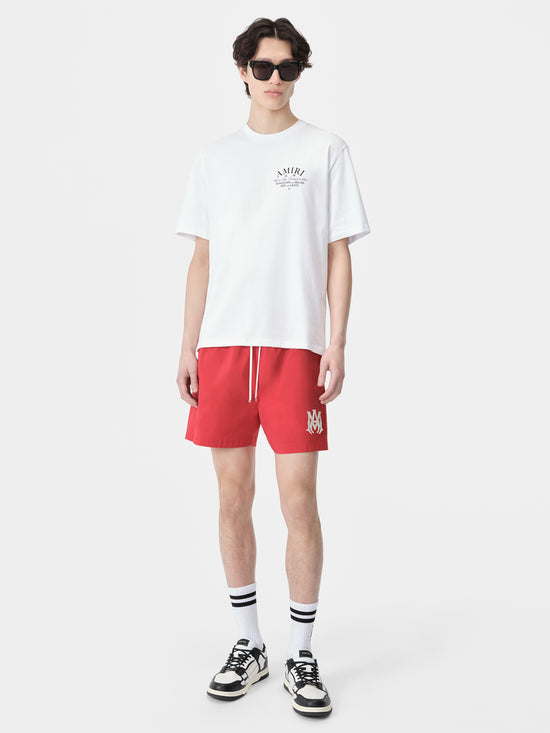 MA CORE LOGO SWIM TRUNK - Red - AMIRI