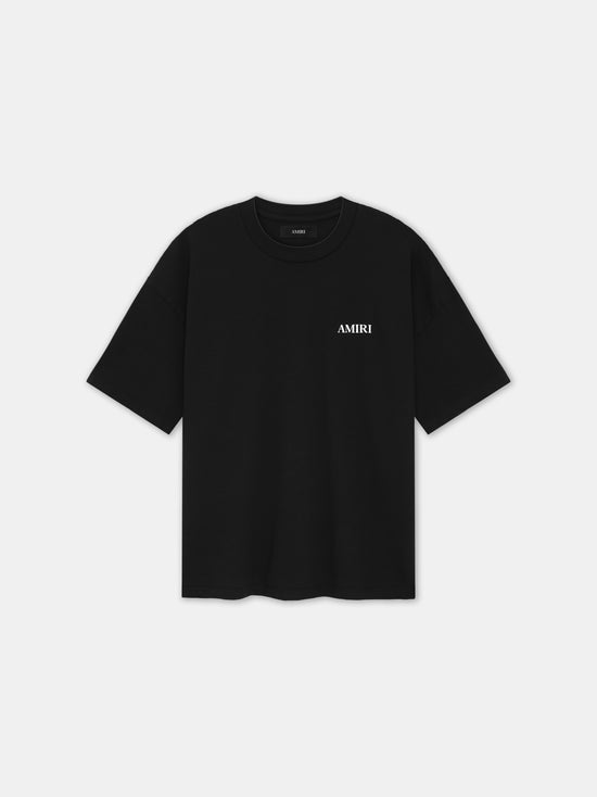 OVERSIZED SKATER TEE - BLACK - AMIRI