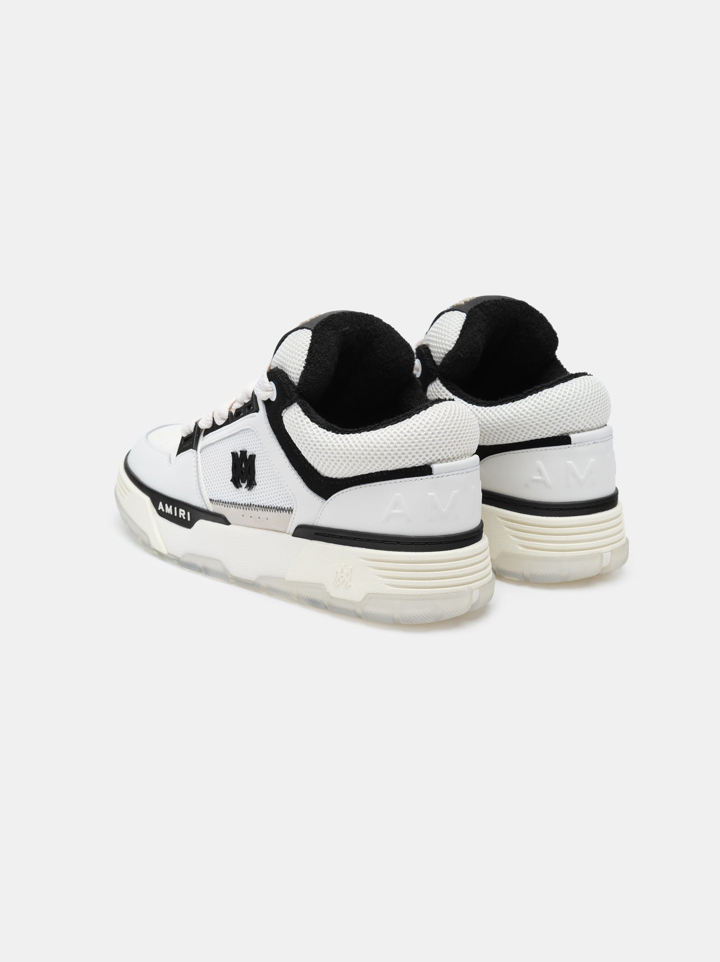 AMIRI Women's MA-1 Sneaker in White Black