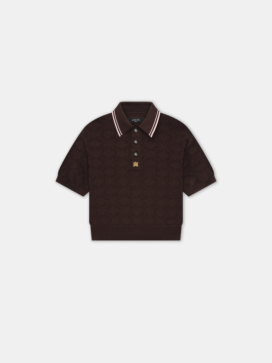 WOMEN - WOMEN'S MA QUAD POLO - Brown