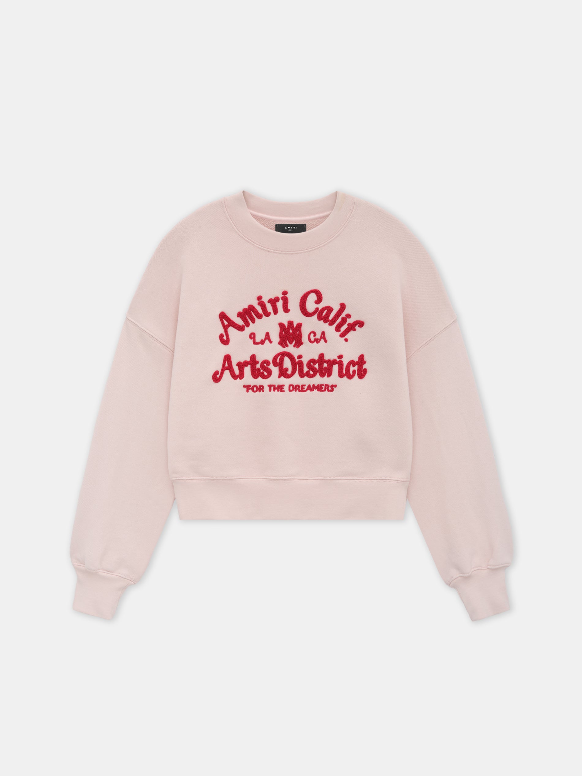 Product WOMEN - WOMEN'S ARTS DISTRICT CROPPED CREW - Pale Peach featured image